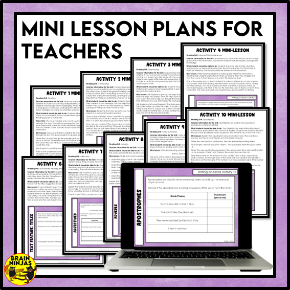 Writing-on-Stone Provincial Park Reading Comprehension Activities | Paper and Digital
