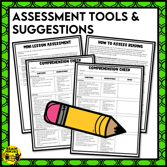 Xeriscaping Reading Comprehension Activities | Paper and Digital