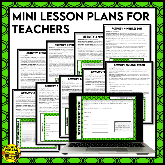 Xeriscaping Reading Comprehension Activities | Paper and Digital