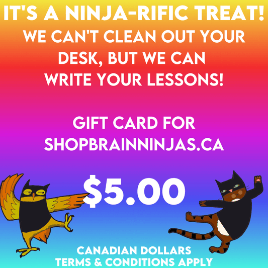 Brain Ninjas $5.00 Gift Card
