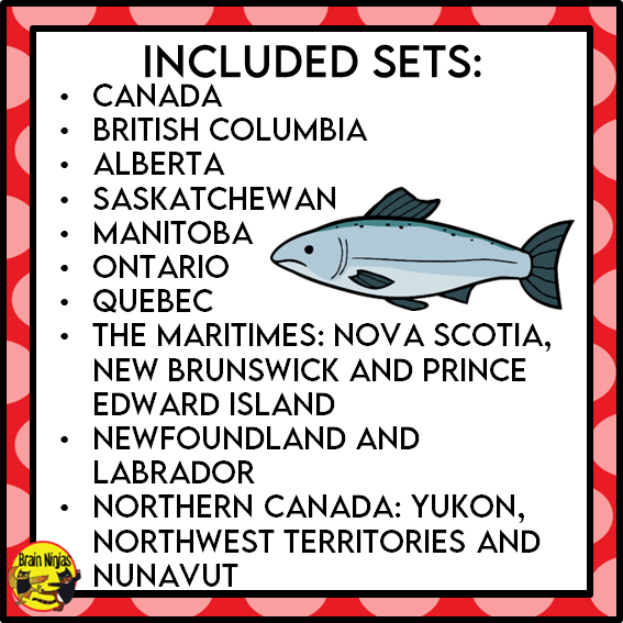 Canadian Geography Scavenger Hunt Bundle | Paper and Digital