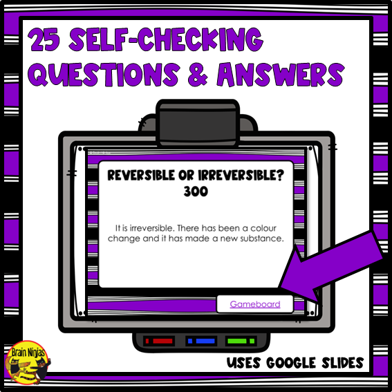 Chemistry | Interactive Review Game | Digital