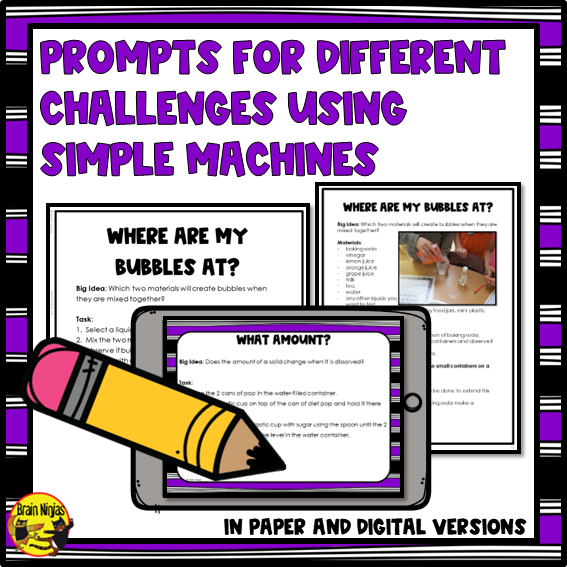 Chemistry STEM Challenges | Paper and Digital