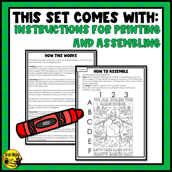 Earth Day Collaborative Poster | Paper
