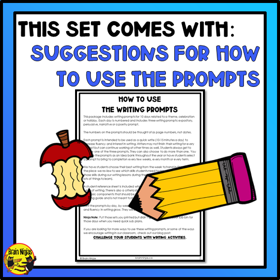 Earth Day Writing Prompts | Paper and Digital