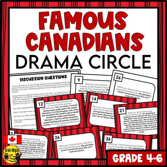 Famous Canadians Drama Circle | Paper