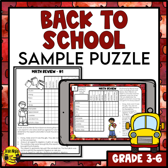 Free Back To School Logic Puzzle Paper And Digital Brainninjas free-back-to-school-logic-puzzle-paper-and-digital-brainninjas