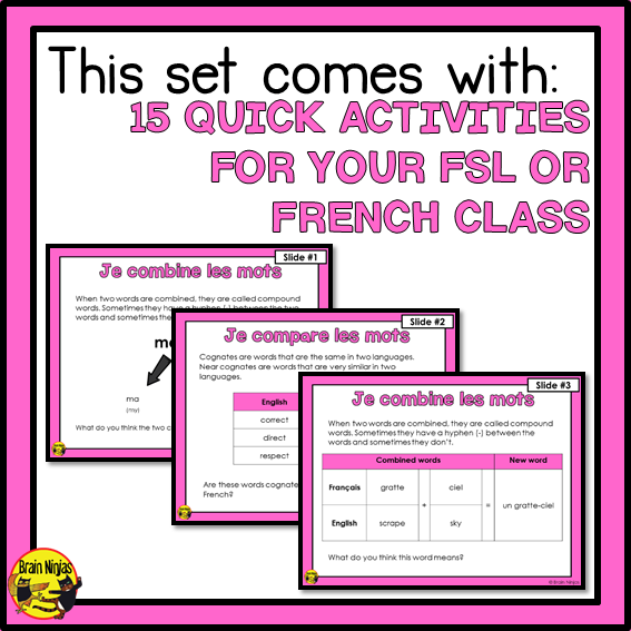 French Class Bell Ringers | avril | Digital