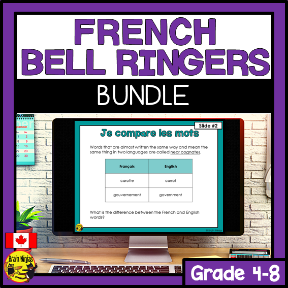 French Class Bell Ringers Bundle | Digital