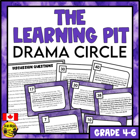 Learning Pit Drama Circle | Perseverance | Paper