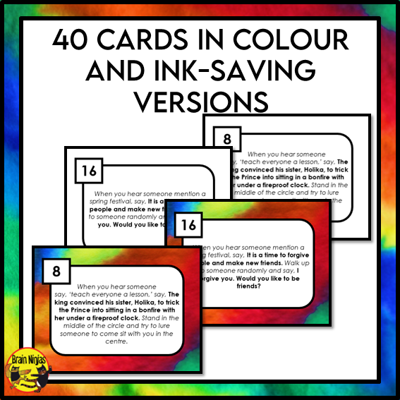 Holi Festival of Colours Drama Circle | Paper