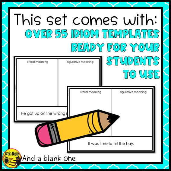 Idiom Lesson and Activity | Paper