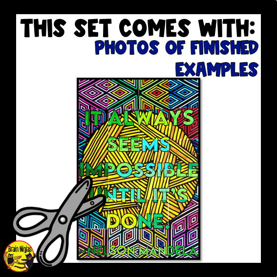 Impossible Quote Collaborative Poster | Nelson Mandela
