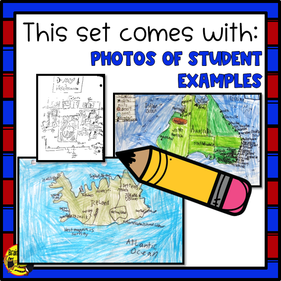 Map Quest | Map Skills Activity | Paper