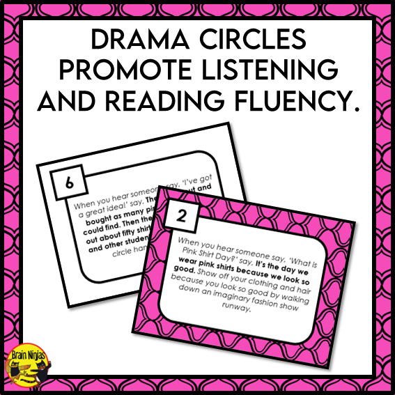 Pink Shirt Day Drama Circle | Paper