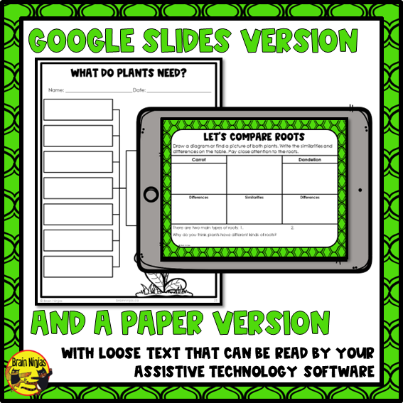 Plant Growth and Changes | Lessons | Paper and Digital