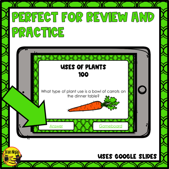 Plant Growth and Changes | Interactive Review Game | Digital
