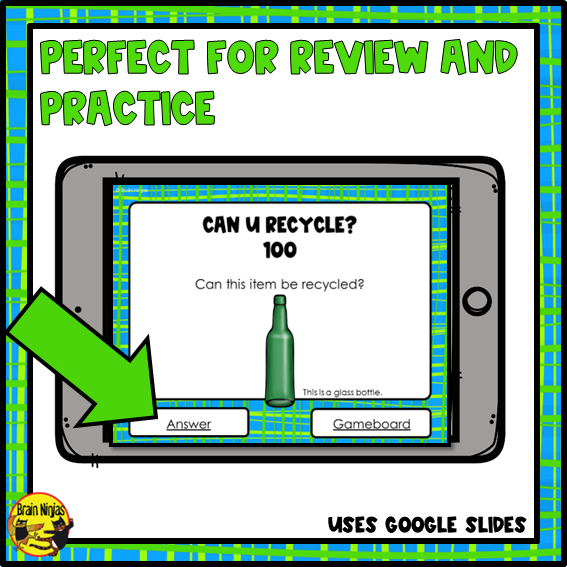 Waste In Our World Interactive Review Game | Digital