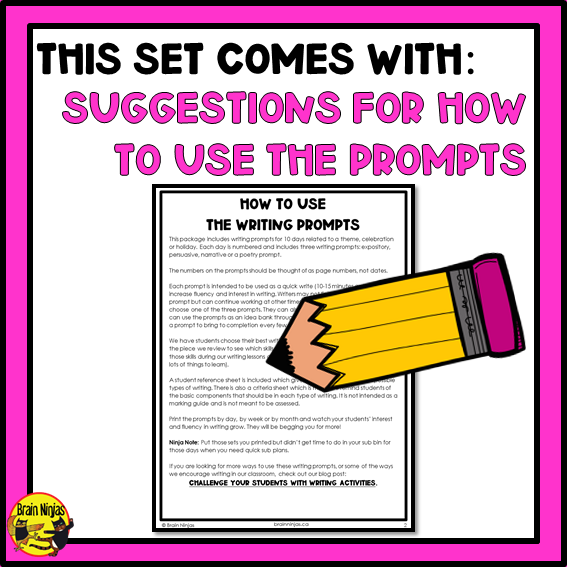 Women's History Writing Prompts | Paper and Digital