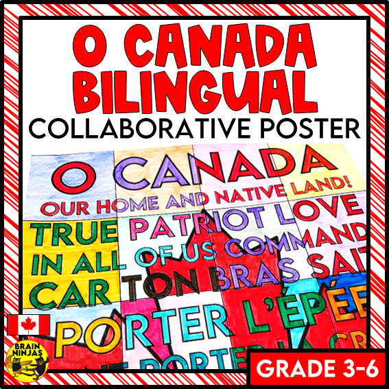 O Canada Collaborative Poster in English and French Version | Paper