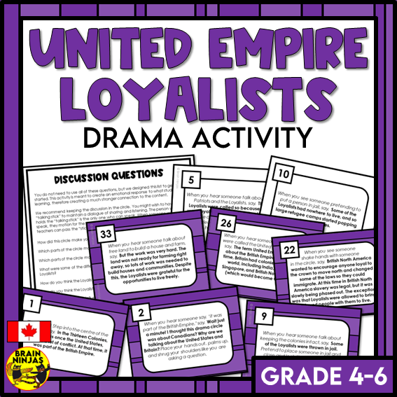 United Empire Loyalists Drama Circle | Paper