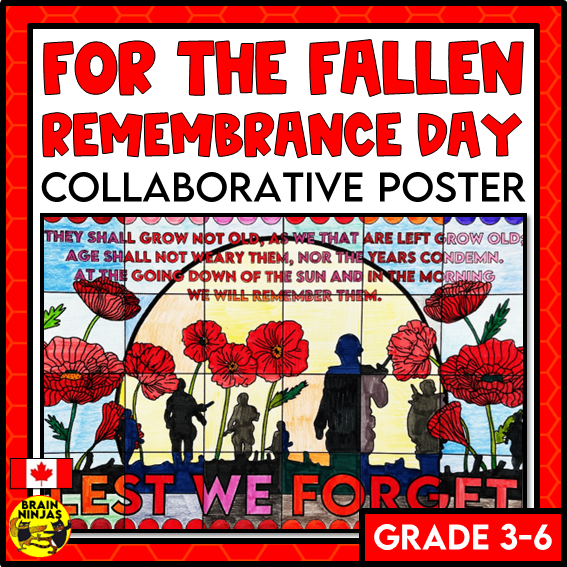 For the Fallen Remembrance Day Collaborative Poster | Paper