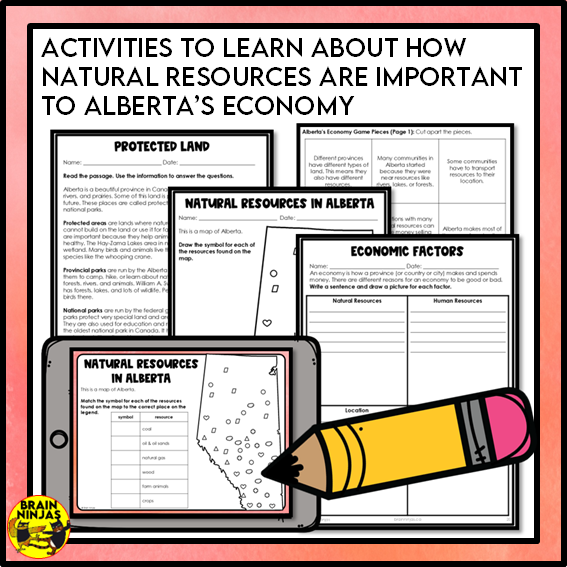 Alberta's Economy and Natural Resources | Paper and Digital