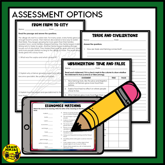 Grade 5 Alberta Social Studies Systems Unit | Paper and Digital