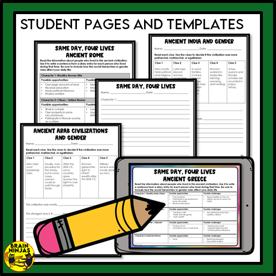 Grade 5 Alberta Social Studies Systems Unit | Paper and Digital