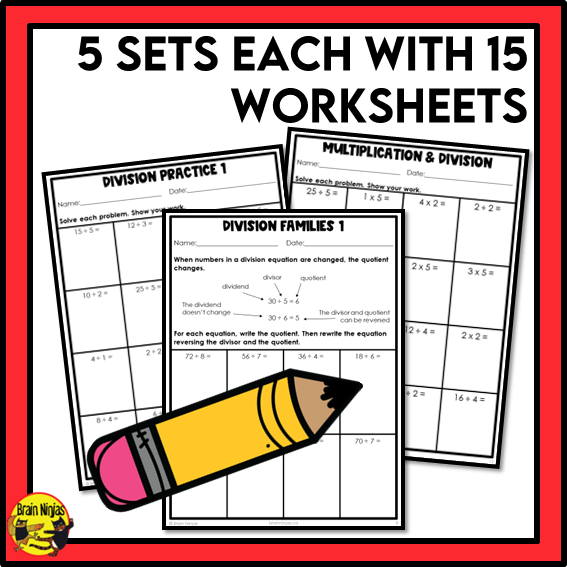 Alberta Math Curriculum Number Operations Worksheets Bundle | Paper | Grade 3