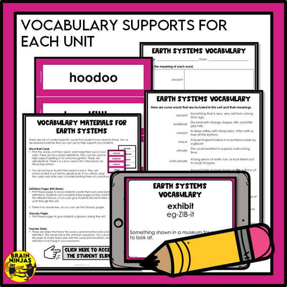 Alberta Science Grade 3 Full Year Lessons and Activities Bundle | Paper and Digital