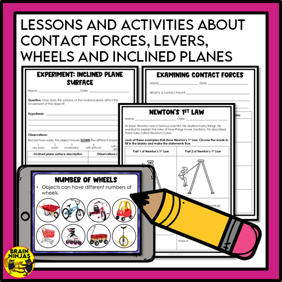 Alberta Science Grade 3 Full Year Lessons and Activities Bundle | Paper and Digital