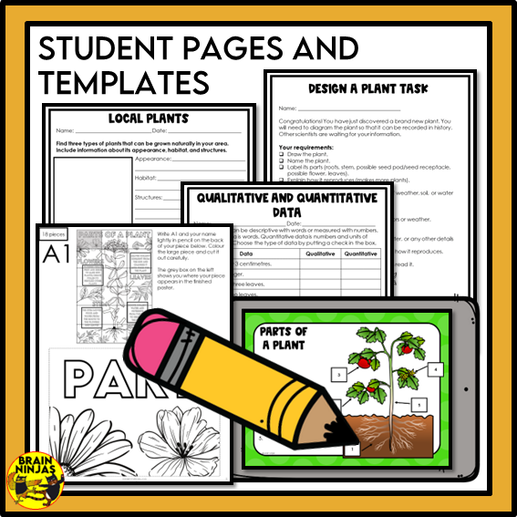 Alberta Science Living Systems Unit Grade 4 Bundle | Paper and Digital