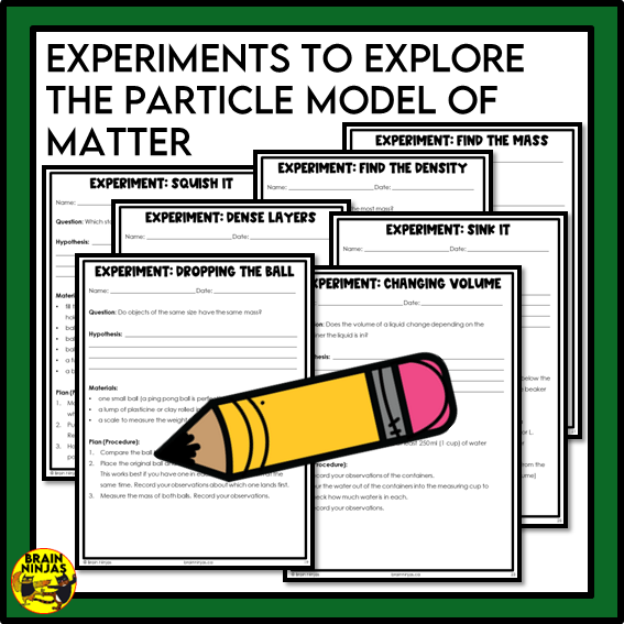 Alberta Science Matter Unit Grade 5 Bundle | Paper and Digital