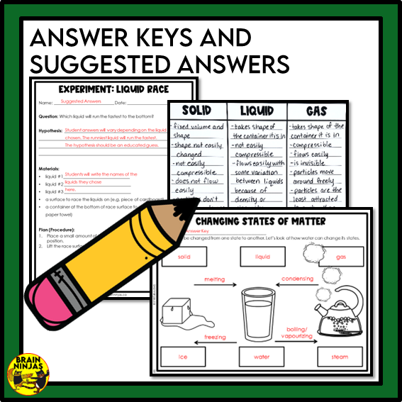 Alberta Science Matter Unit Grade 5 Bundle | Paper and Digital