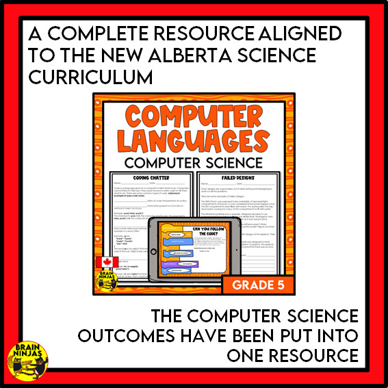 Alberta Science Grade 5 Full Year Lessons and Activities Bundle | Paper and Digital