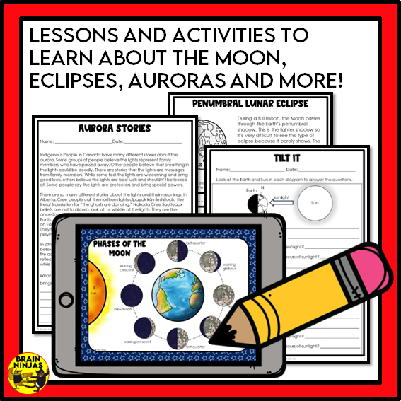 Alberta Science Grade 5 Full Year Lessons and Activities Bundle | Paper and Digital