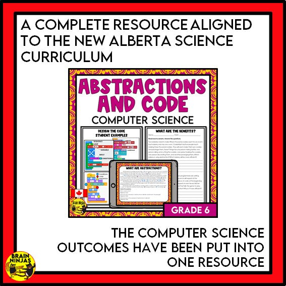 Alberta Science Grade 6 Full Year Lessons and Activities Bundle | Paper and Digital