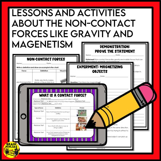 Alberta Science Grade 4 Full Year Lessons and Activities Bundle | Paper and Digital