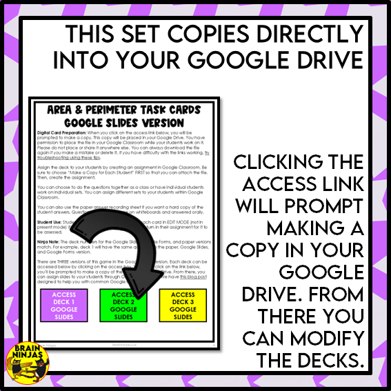 Area and Perimeter of Rectangles and Polygons Math Task Cards | Paper and Digital