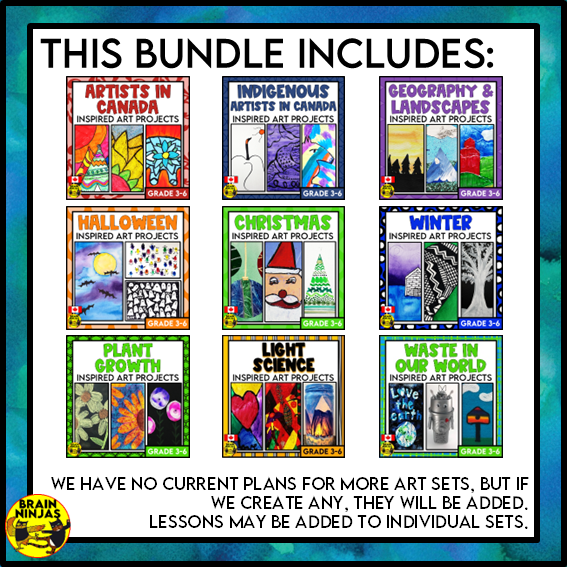 Art Lessons Full Year Bundle | Paper