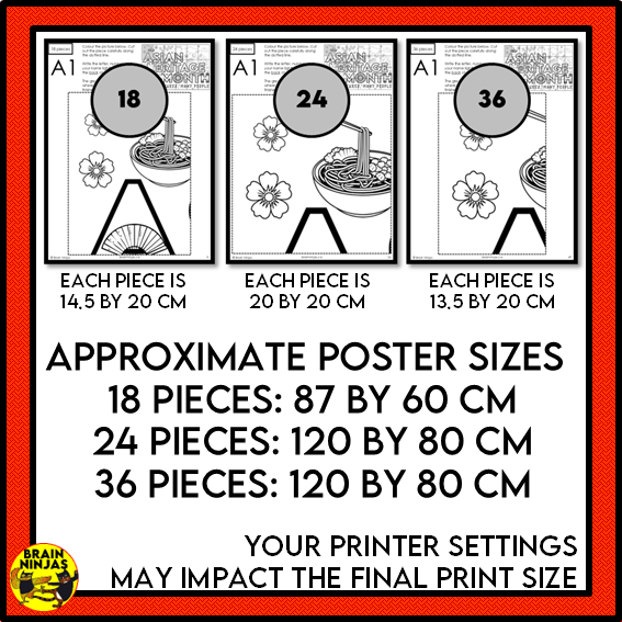 Asian Heritage Month Collaborative Poster | Paper