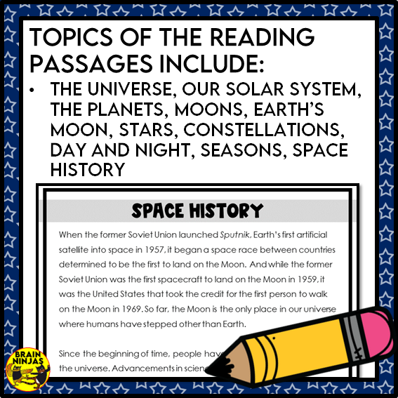 Astronomy Unit about Space and Sky Science | Paper and Digital