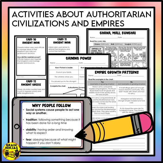 Authoritarians and Empires in Ancient Civilizations | Paper and Digital