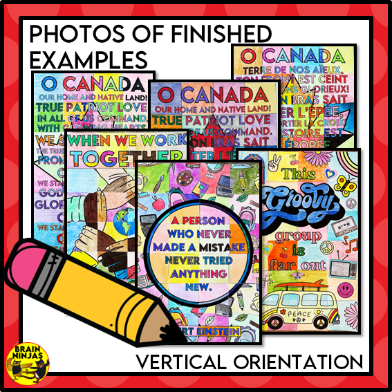 Back to School Collaborative Poster Bundle | Paper