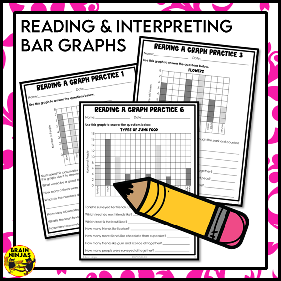 Bar Graphs Many-to-One Correspondence Math Worksheets | Paper | Grade 4