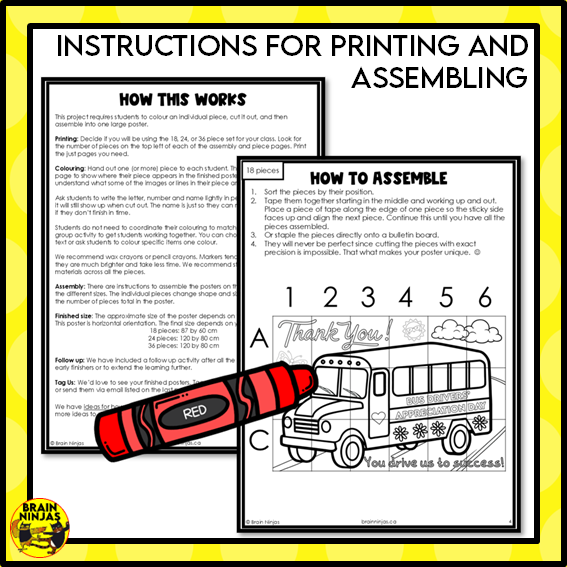 Bus Driver Appreciation Collaborative Poster | Paper
