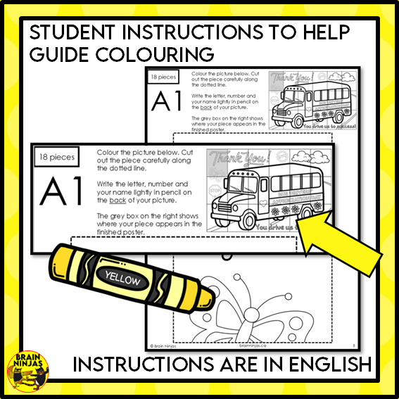 Bus Driver Appreciation Collaborative Poster | Paper