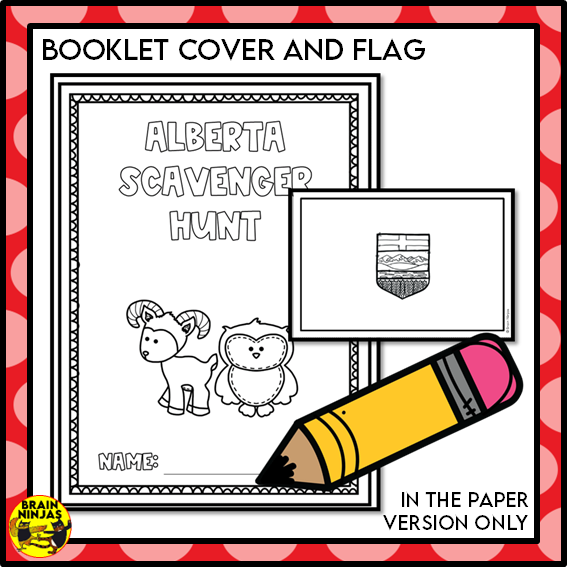 Canadian Geography Scavenger Hunt Bundle | Paper and Digital