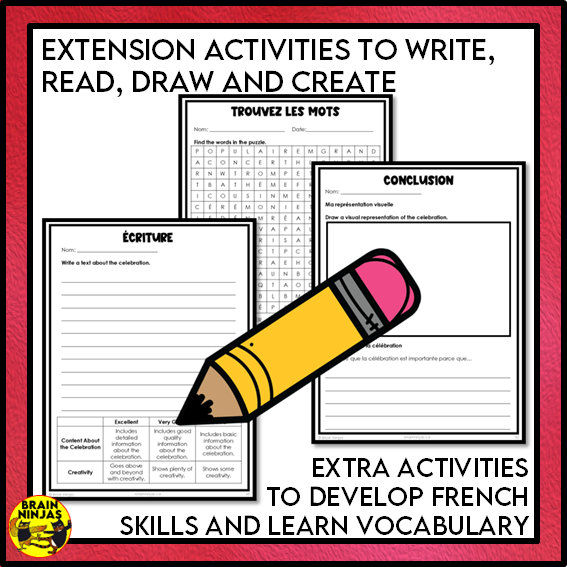 Le Carnaval de Québec French Canadian Celebrations | Paper and Digital